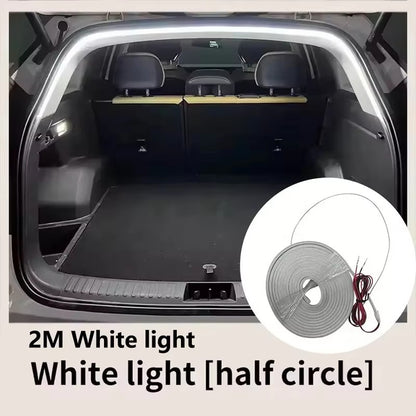 Motion Sensor LED Car Trunk Light Strip – Easy Install Ambient Interior Lighting